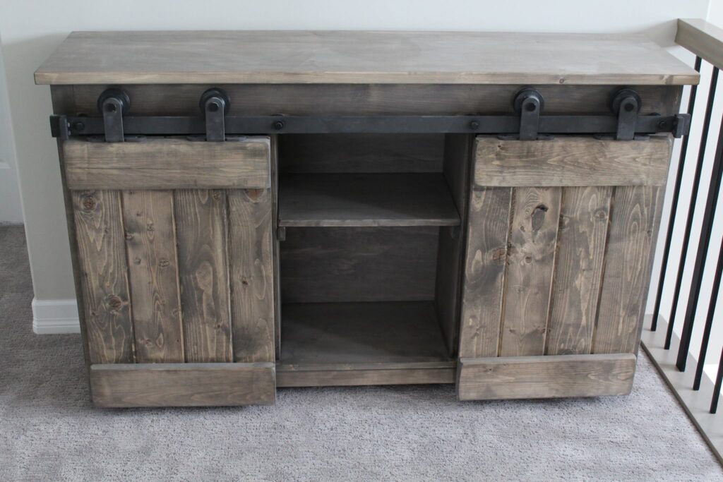 Barn door Console Forest Trek Woodwork